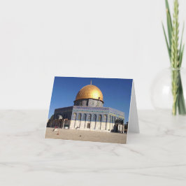 Temple Mount Dankeskarte