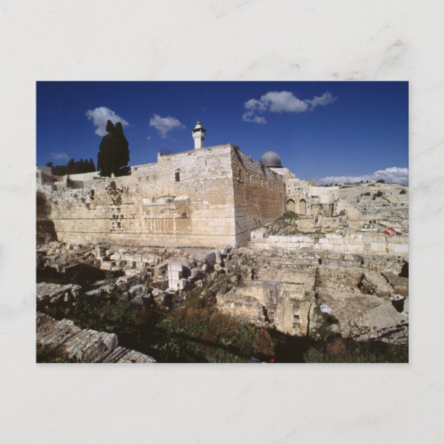 Temple Mount Postkarte (Vorderseite)