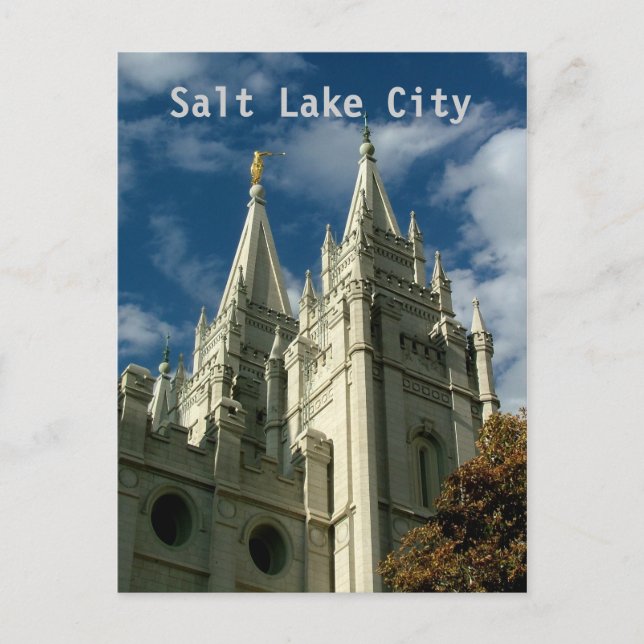 Temple Postkarte (Vorderseite)