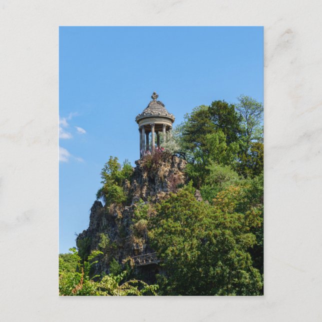 Temple Sibylle im Parc des Buttes Chaumont - Paris Postkarte (Vorderseite)