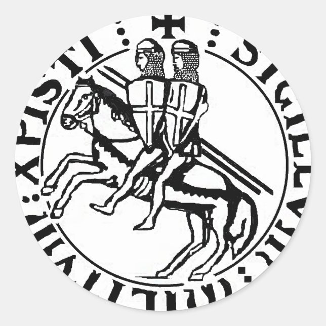 Templer Aufkleber (Vorderseite)
