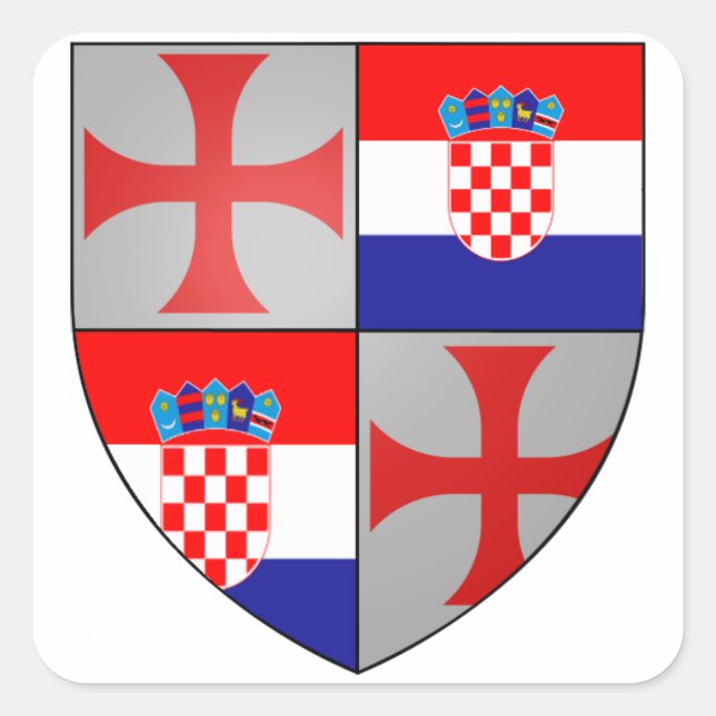 Templer Croatia Aufkleber Nr. 0205092013 (Vorderseite)
