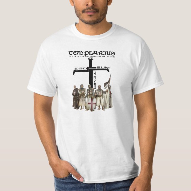Templer Ego Sum Templarius Shirt Nr. 1015122013 (Vorderseite)