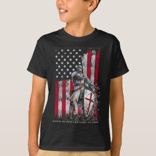 Templer-Ritter steht für den Glauben an Christen T-Shirt