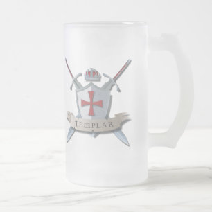 Templer-Tasse Mattglas Bierglas