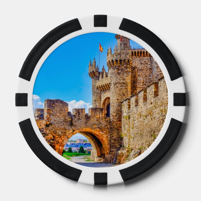 Templerburg Pokerchips (Vorderseite)