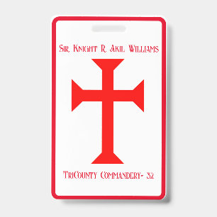 Templerritter Ausweis