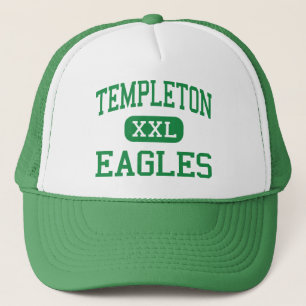 Templeton - Eagles - hoch - Templeton Kalifornien Truckerkappe
