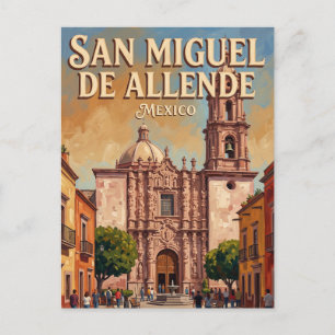 Templo de San Francisco Mexiko Postkarte