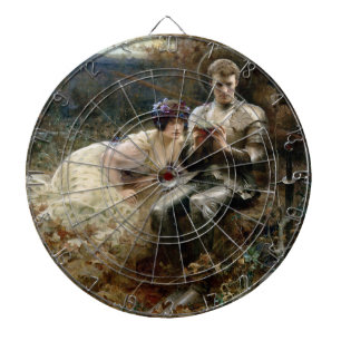 Tempo von Sir Percival (mittelalterlicher Ritter) Dartscheibe