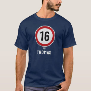 Tempolimit 16. Geburtstag T-Shirt