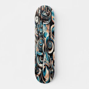 "Temporale Visionen" Skateboard