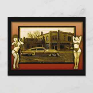 temps après temps avec carte postale de danseurs