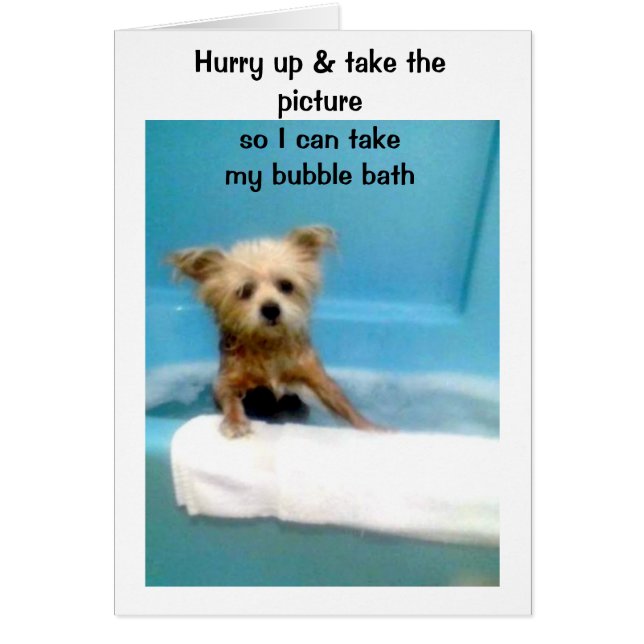 Temps de bain bulle (Devant)