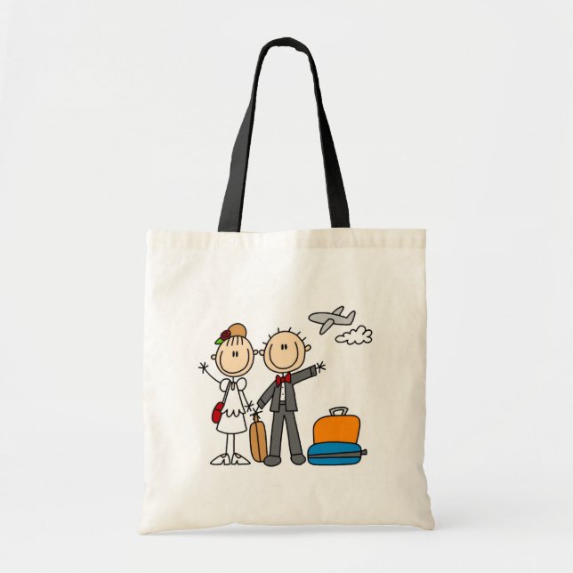 Temps de lune de miel pour le sac de jeunes mariés (Devant)