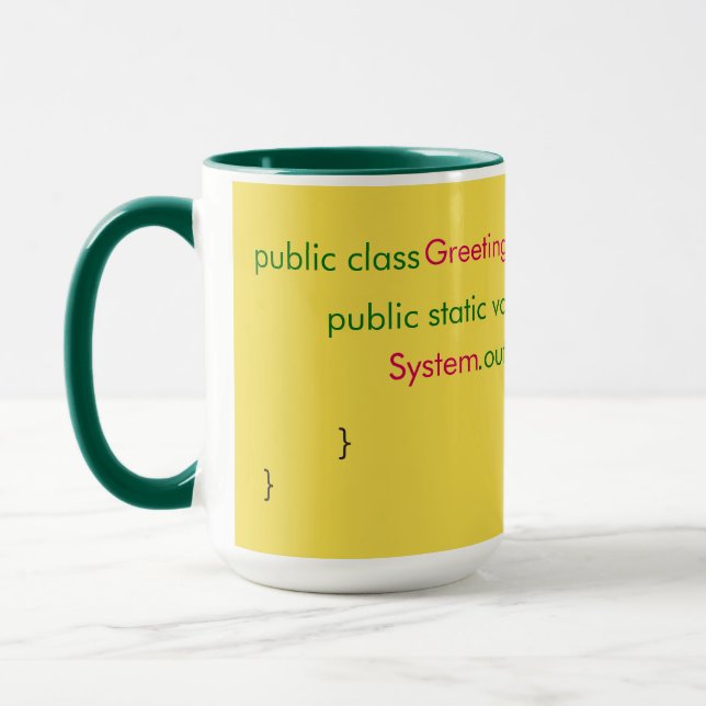 Temps de pause Mug (Gauche)