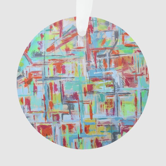 Temps de prier l'ornement acrylique (devant)