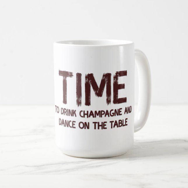 Temps - Mug classique (Devant droit)