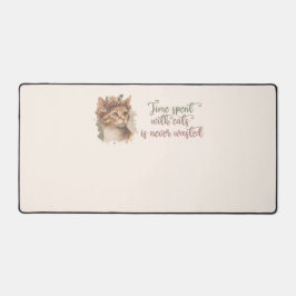 Temps passé avec chats mignon Chat Aquarelle Desig