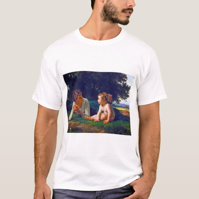 Temptation, Bouguereau T-Shirt (Vorderseite)