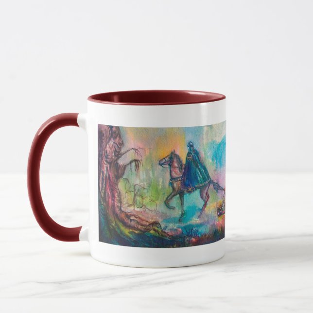 TEMPTATION Dunkler Ritter und Teufelskreis Schatz, Tasse (Links)