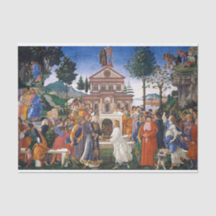 Temptationen Christi, Sandro Botticelli Seidenpapier