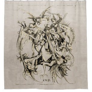 Temptationen von St. Anthony Duschvorhang