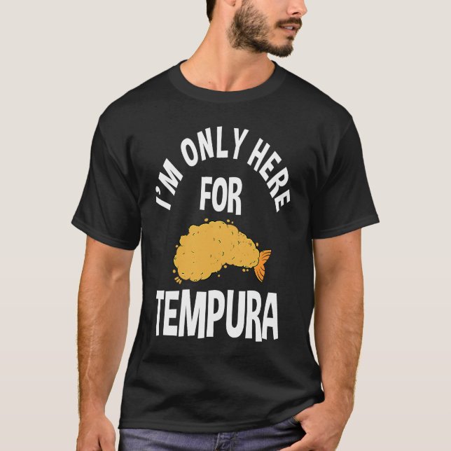 Tempura-Trachten-Garnelen und Meeresfrüchte T-Shirt (Vorderseite)