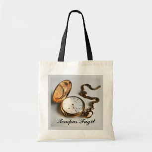 Tempus Fugit Antique Pocket Watch Tasche