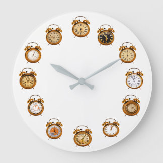 TEMPUS FUGIT CLOCK GROßE WANDUHR