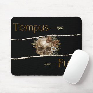 Tempus fugit mousepad