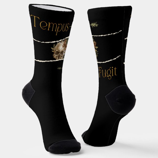 Tempus fugit socken (Gewinkelt)