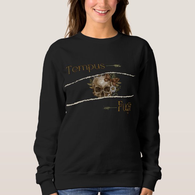 Tempus fugit sweatshirt (Vorderseite)