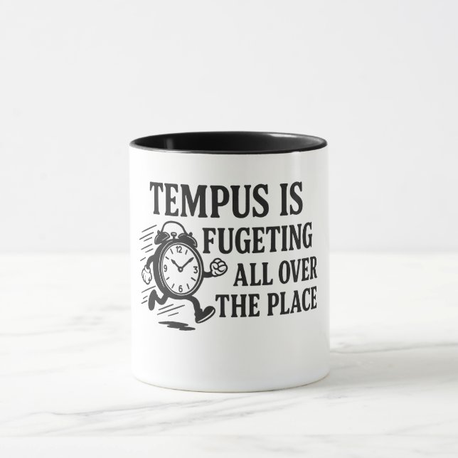 Tempus ist Fugeting Tasse (Zentrum)