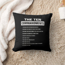 Ten Commandments Christian Religious Bible Verse