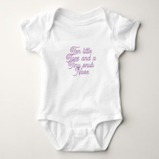 Ten Little Toes Baby Bodysuit Baby Strampler