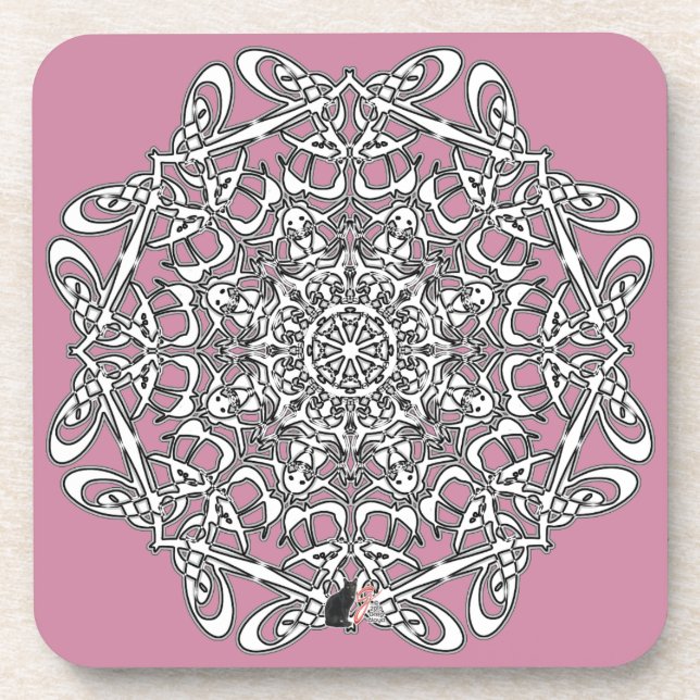 Tenacious Octa Glyph Dawn Untersetzer (Vorderseite)