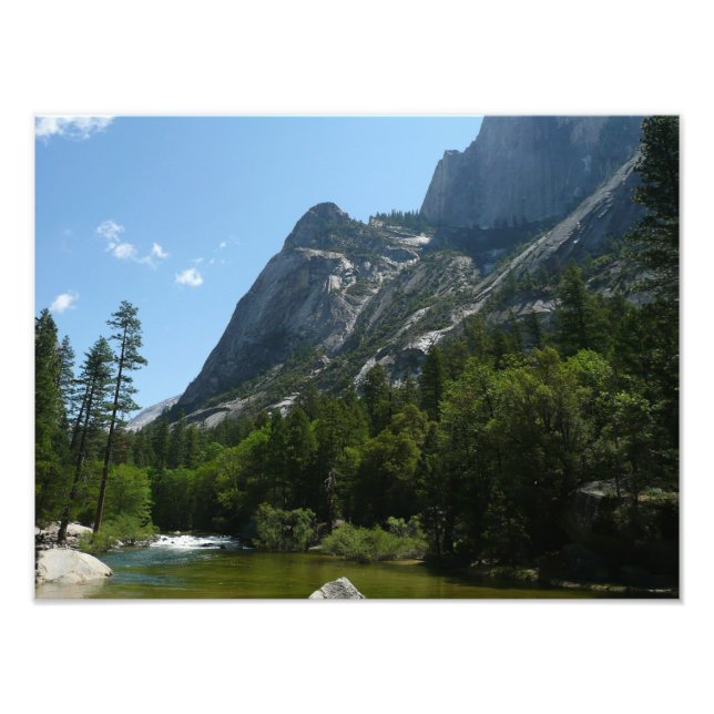 Tenaya Creek im Yosemite-Nationalpark Fotodruck (Vorne)