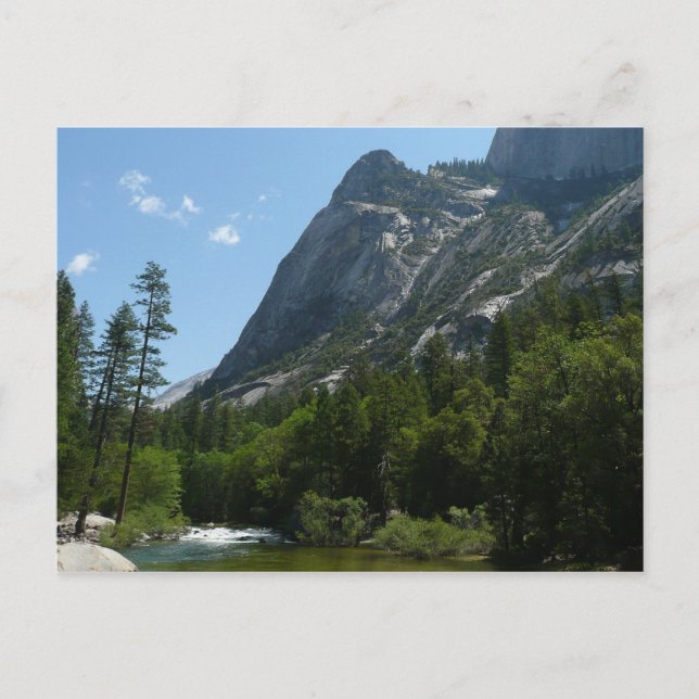 Tenaya Creek im Yosemite-Nationalpark Postkarte (Vorderseite)