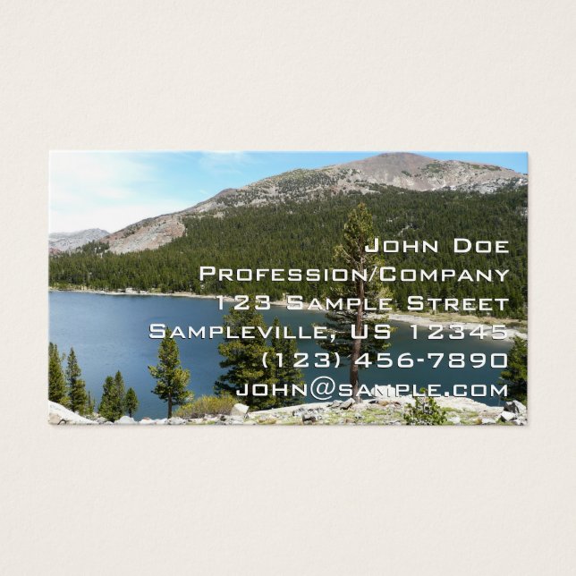 Tenaya Lake on Yosemite National Park (Vorderseite)