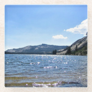 Tenaya Lake, Yosemite National Park, CA Glasuntersetzer