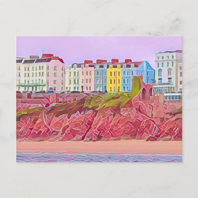 Tenby Postcard Postkarte (Vorderseite)