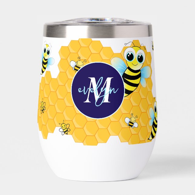 Tendance Big Blue Eyes Bee & Hives (Avant)