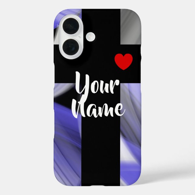 Tendance coque iphone Abstrait Lavender Violet (Verso)