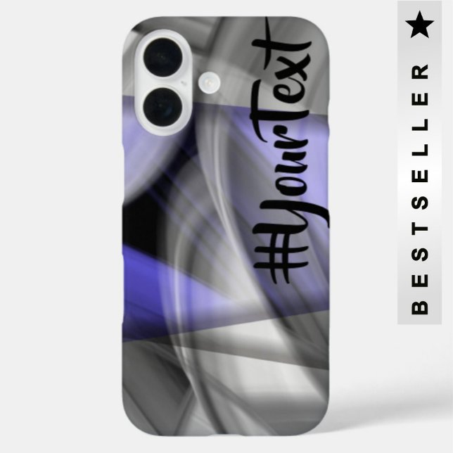 Tendance coque iphone Abstraite Lavender Violet (Créateur téléchargé)