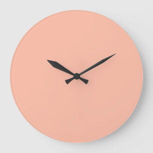 Tendance Couleur Doux Poche Grande horloge murale
