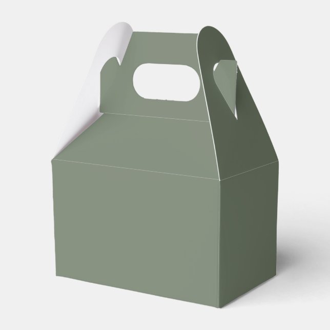 Tendance Couleur Muet Gris Vert Ballotins (Verso)