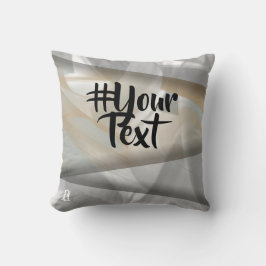 Tendance intérieure Abstraite coussin Sandy Tornad