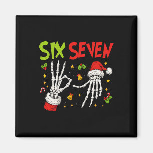 Tendenz Sechs Sieben Meme Weihnachten 67 Xmas Männ Magnet