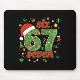 Tendenz Sechs Sieben Meme Weihnachten 67 Xmas Männ Mousepad
